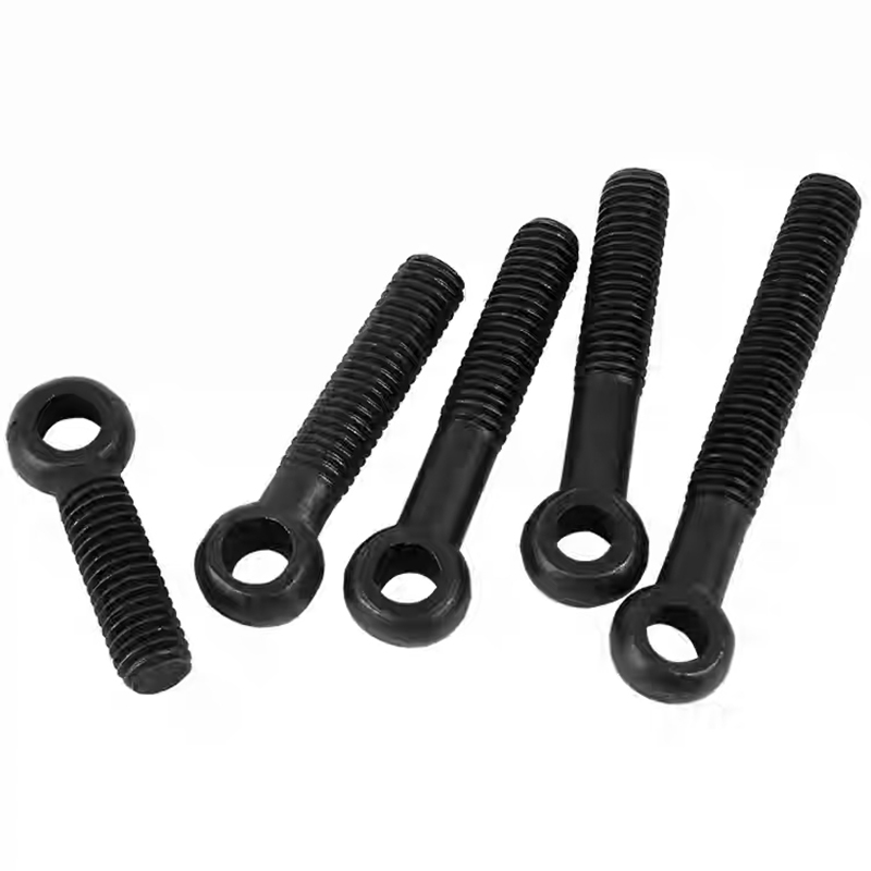 Black zinc plated hinge bolts