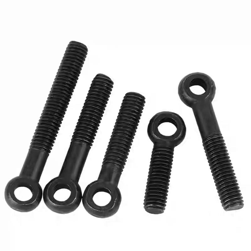 Black zinc plated hinge bolts