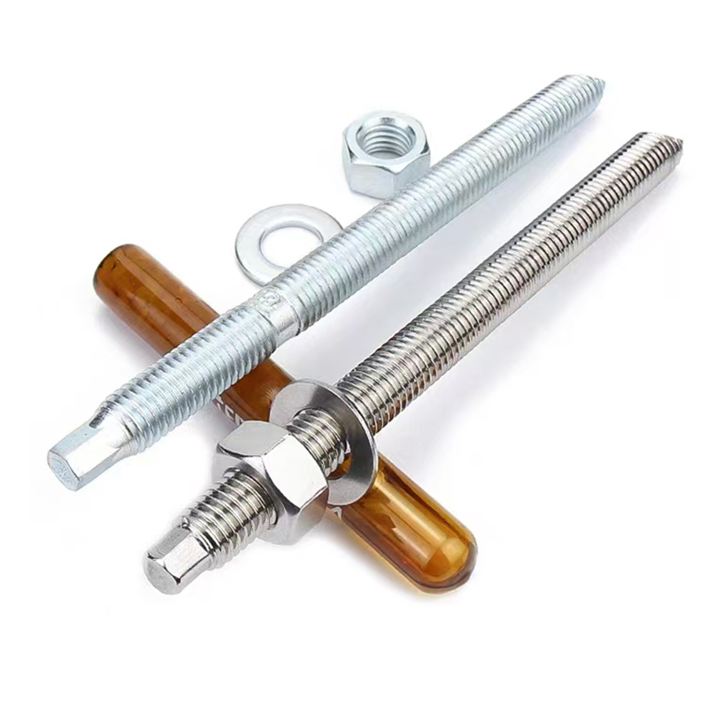 Electrogalvanized chemical bolts
