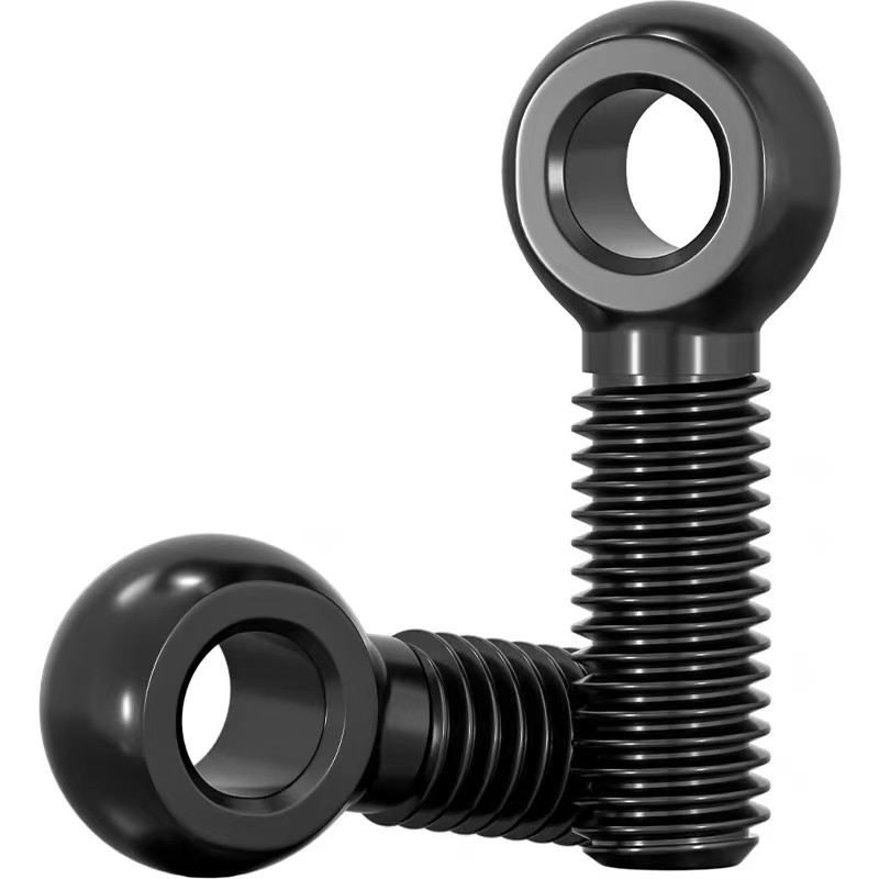 Black zinc plated hinge bolts
