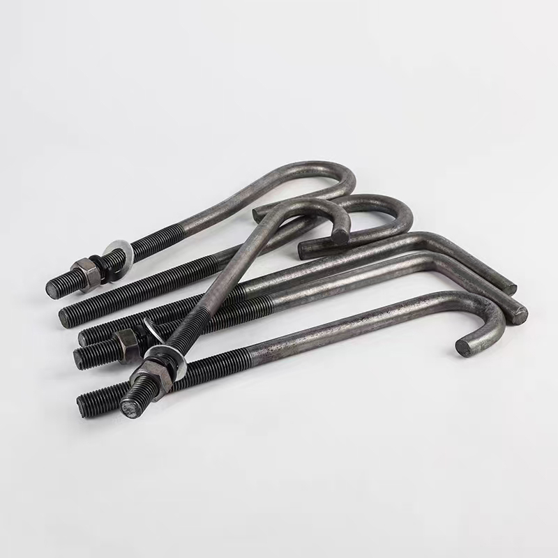 Umbrella handle anchor (J-type anchor bolt/umbrella handle embedded bolt)