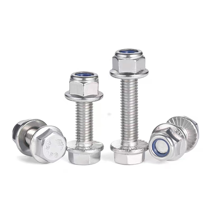 Cargols de brida de zinc electroplats