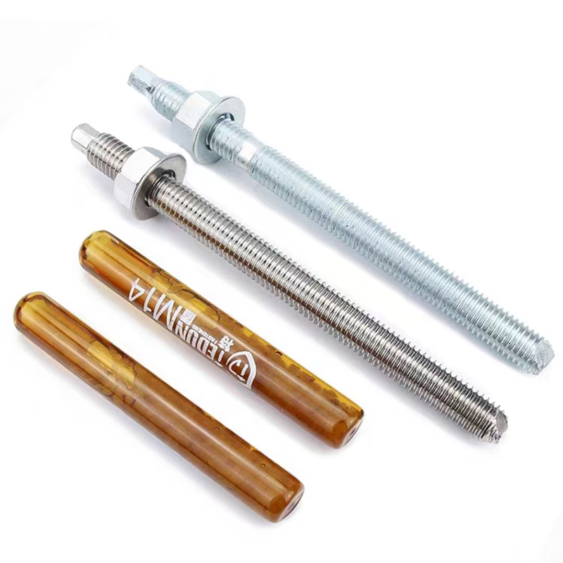 Electrogalvanized chemical bolts