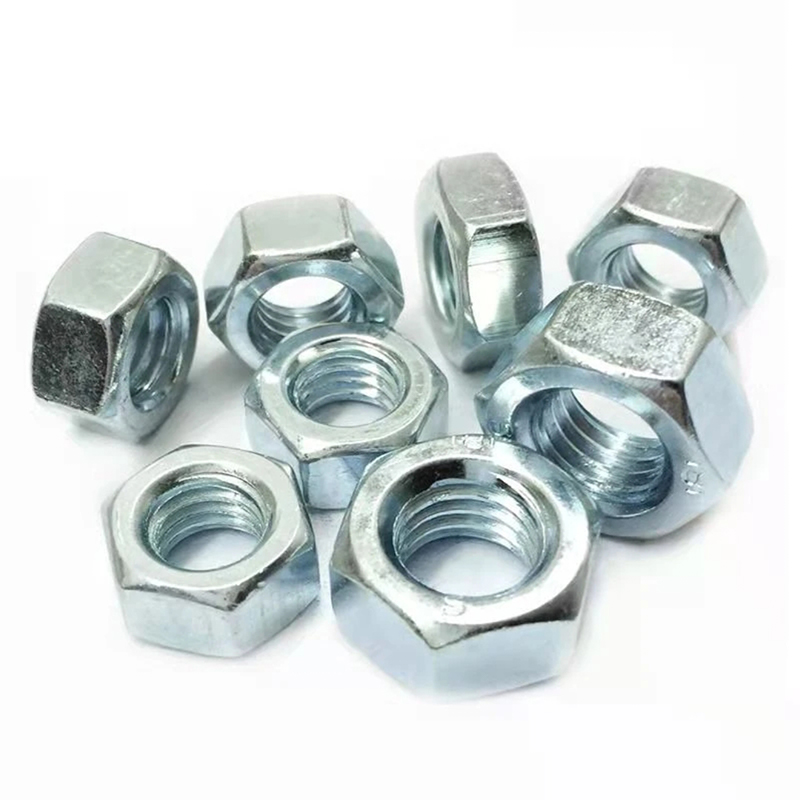 Electrogalvanized nuts