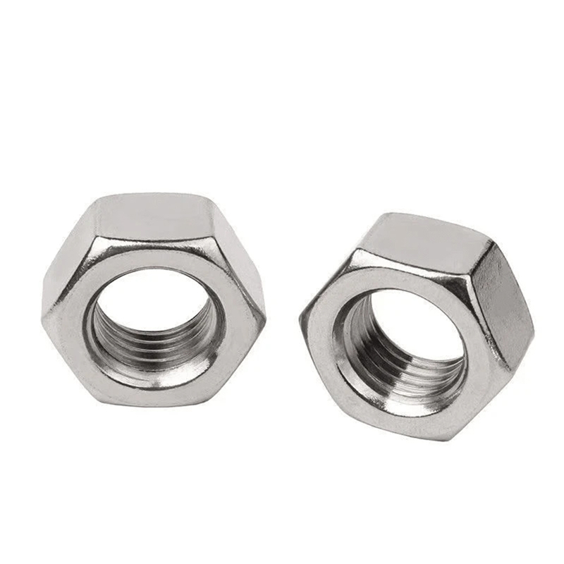 Electrogalvanized nuts