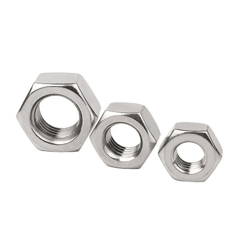 Electrogalvanized nuts