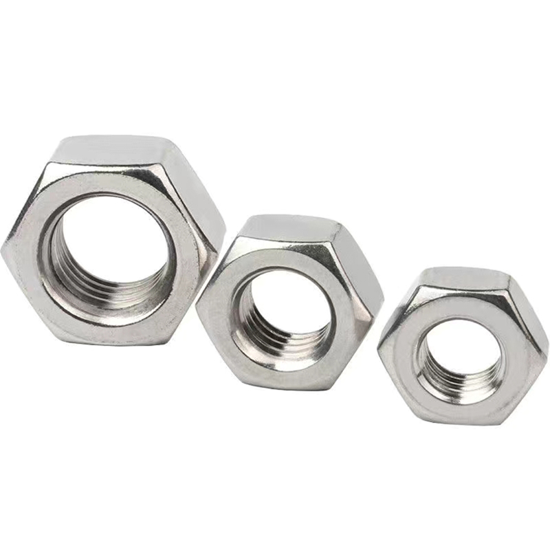Electrogalvanized nuts