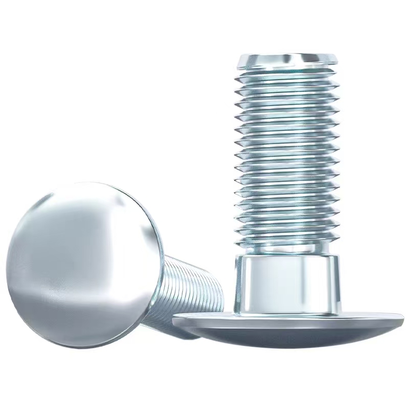 Carriage bolt (half-round head square neck bolt)
